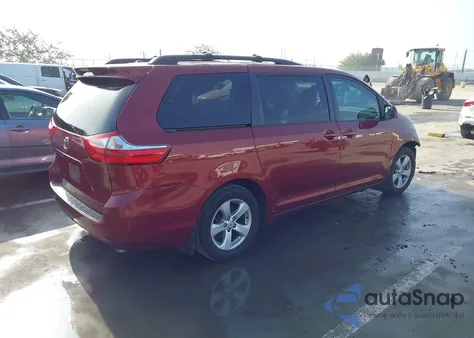 2017 Toyota Sienna Le 8 Passenger from USA, damaged, VIN 5TDKZ3DC1HS878503